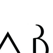 Black and white vector logo for music troupe, The Ouija Birds.