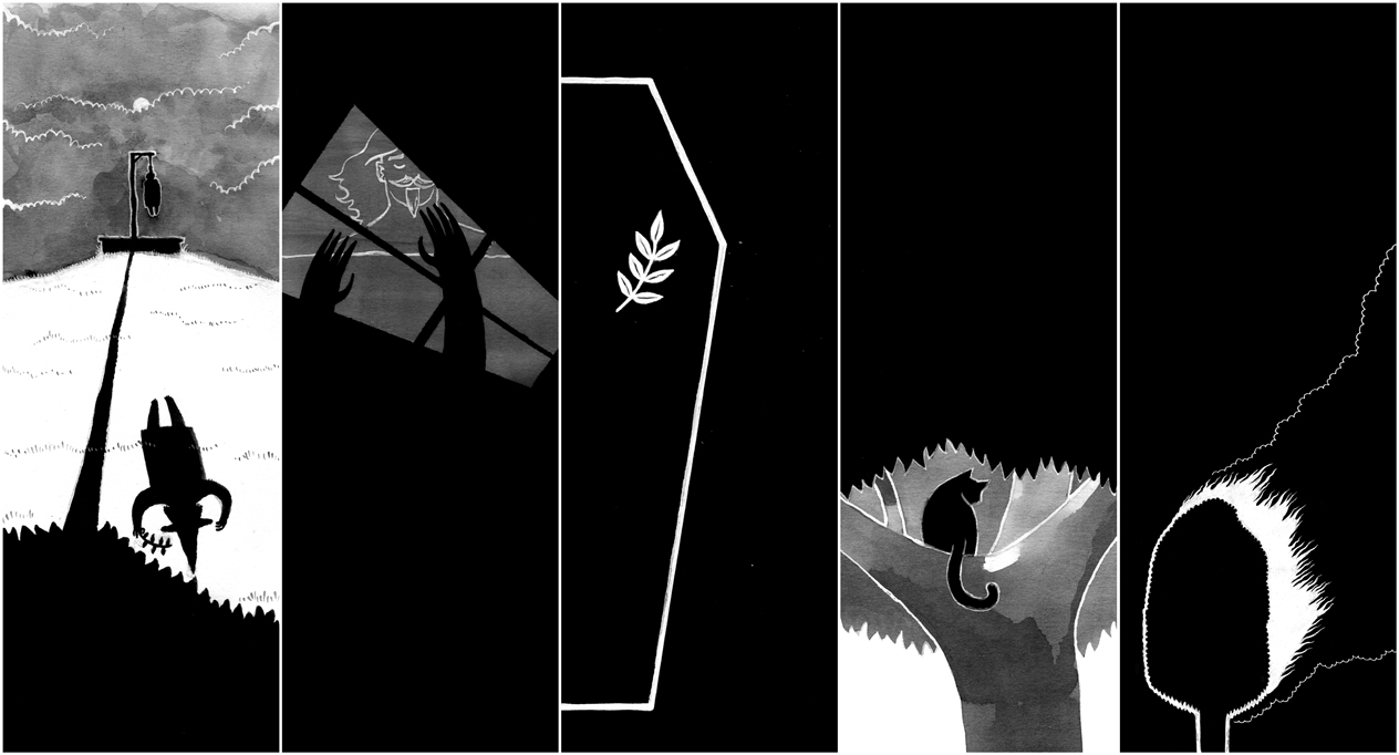 Final images for The Ash Tree by M. R. James