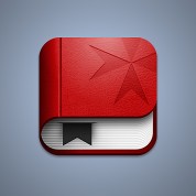 Screenshot of the Big Red Book iOS icon.