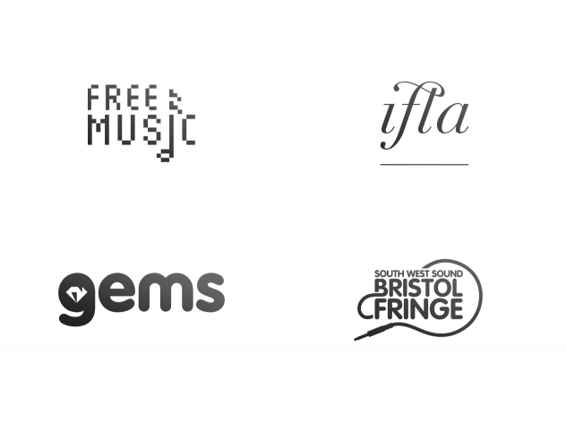 A collection of logos designed by Jason Hibbs