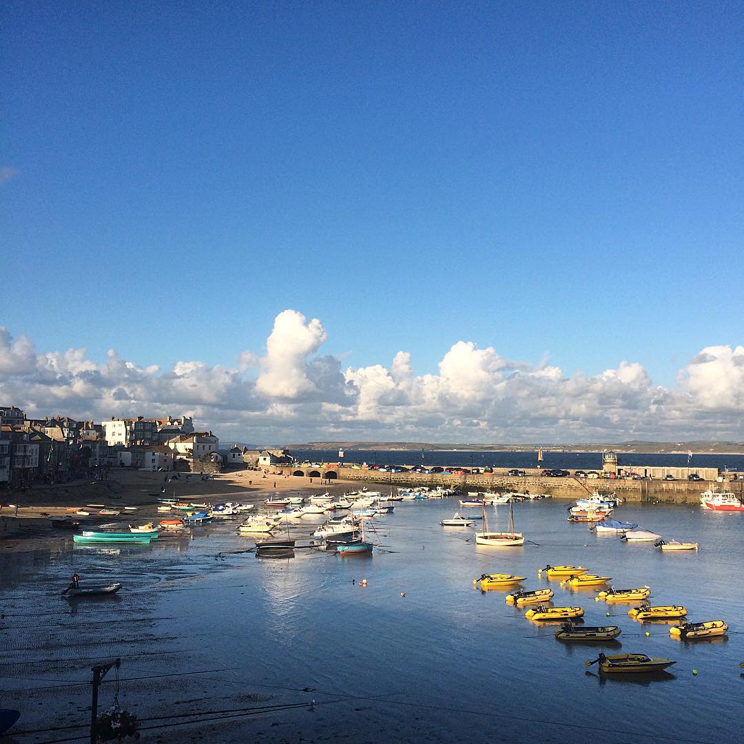 All them blues #stives #cornwall #nofilter #sky #blue