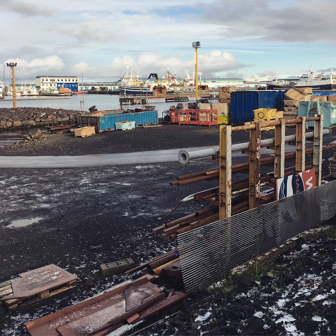 There are few sights at the #docks that don’t captivate me #storage #industrial #harbour #containers #reykjavik