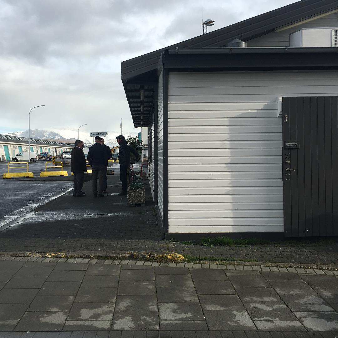 Entering the #industrial district. #harbour #reykjavik