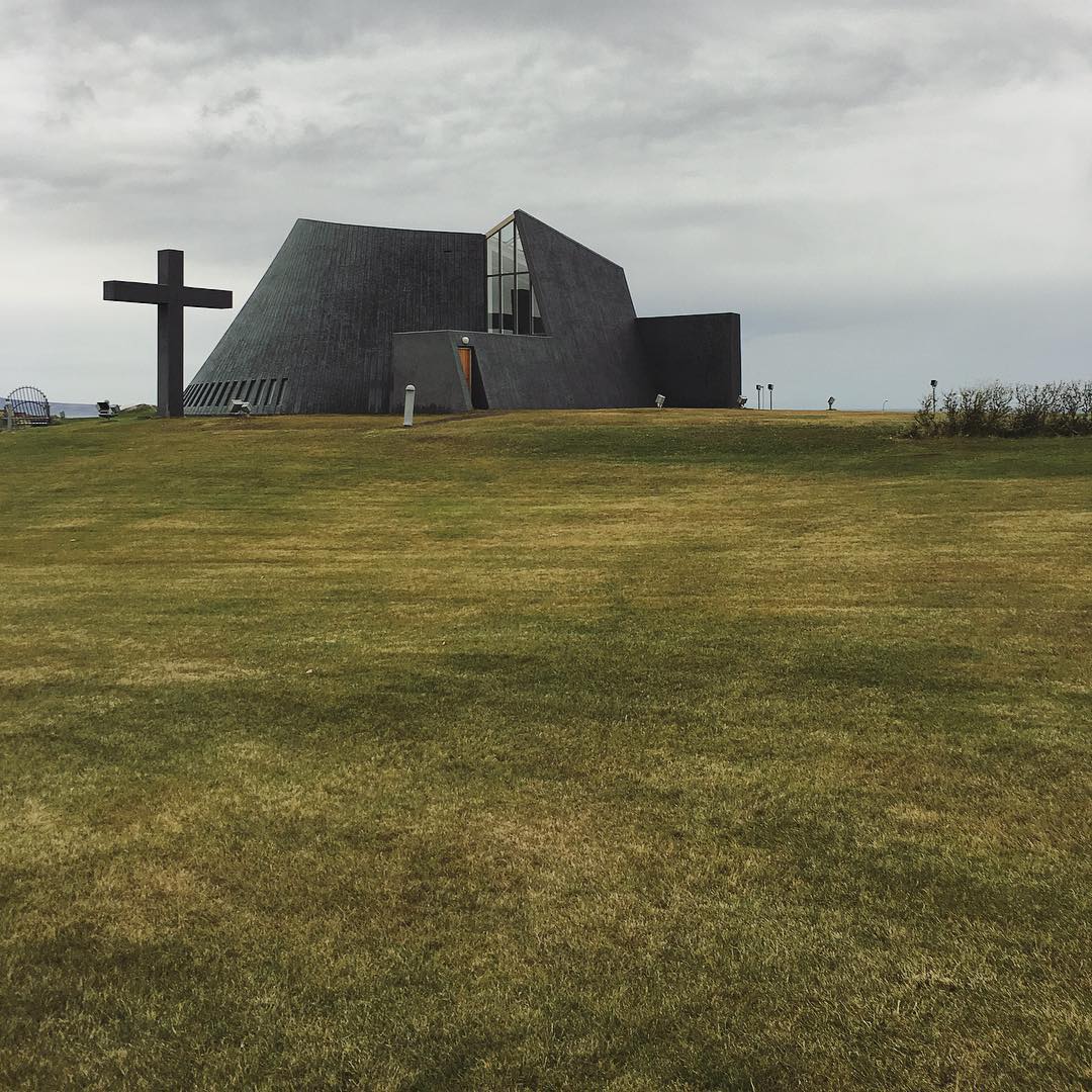 Churches are pretty cool Iceland #blönduóskirkja #blönduós #blonduoskirkja #blonduos #church #kirkja #building #architecture