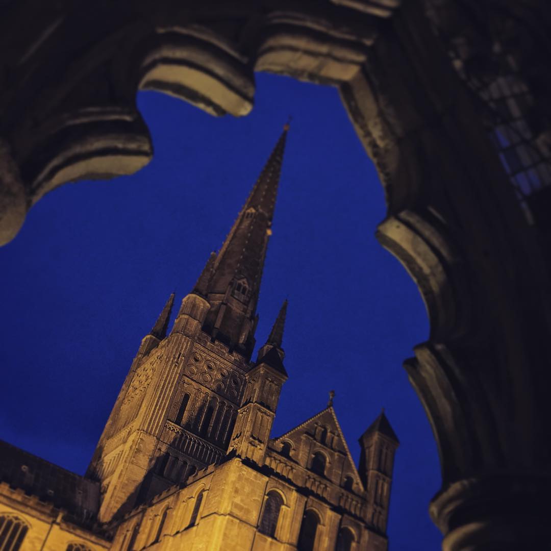 I visited in #Norwich in December to see what it was all about. It’s a curious #city. This is a #cathedral.