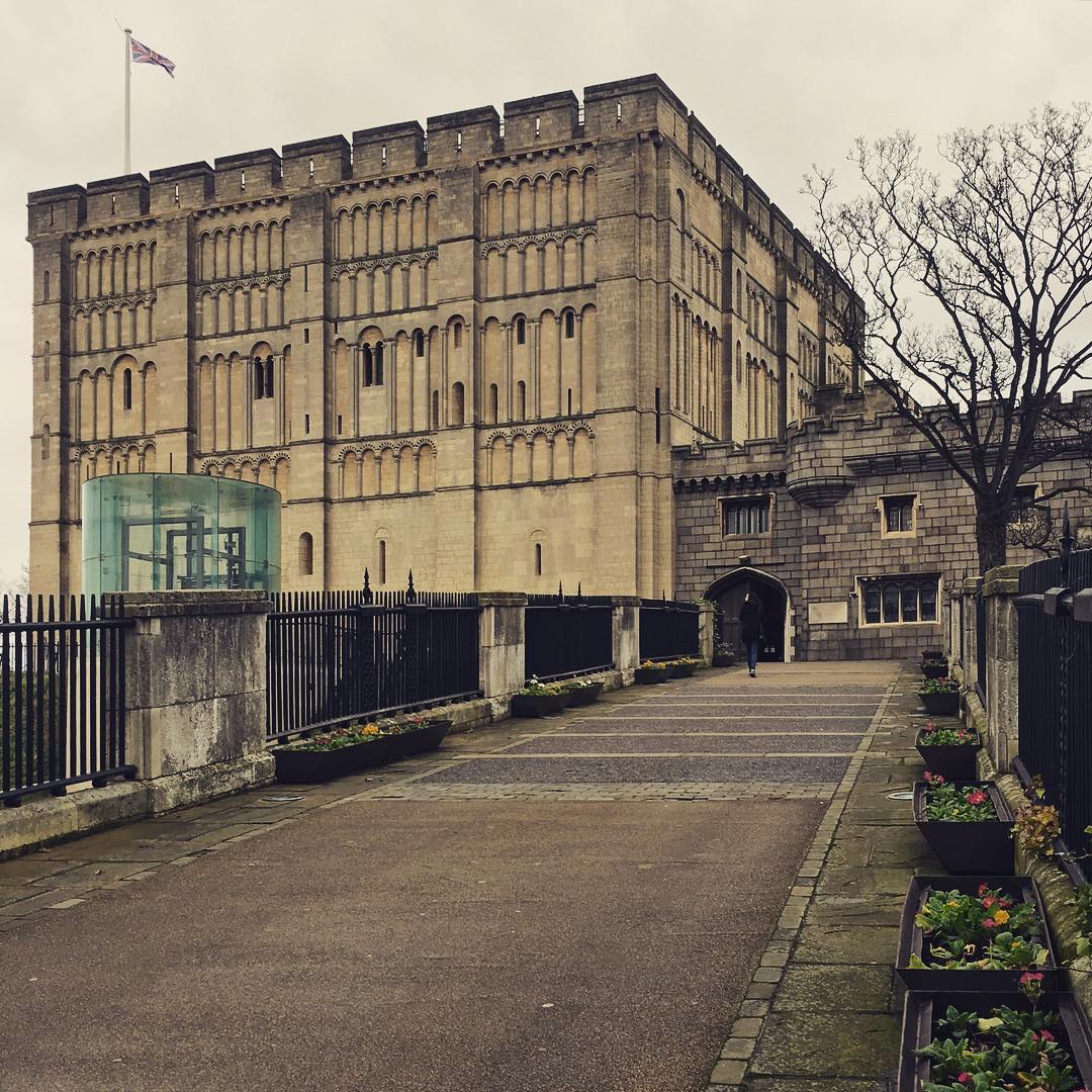 There’s also a box-shaped #castle, or castle-shaped box. Still unclear. #Norwich #architecture